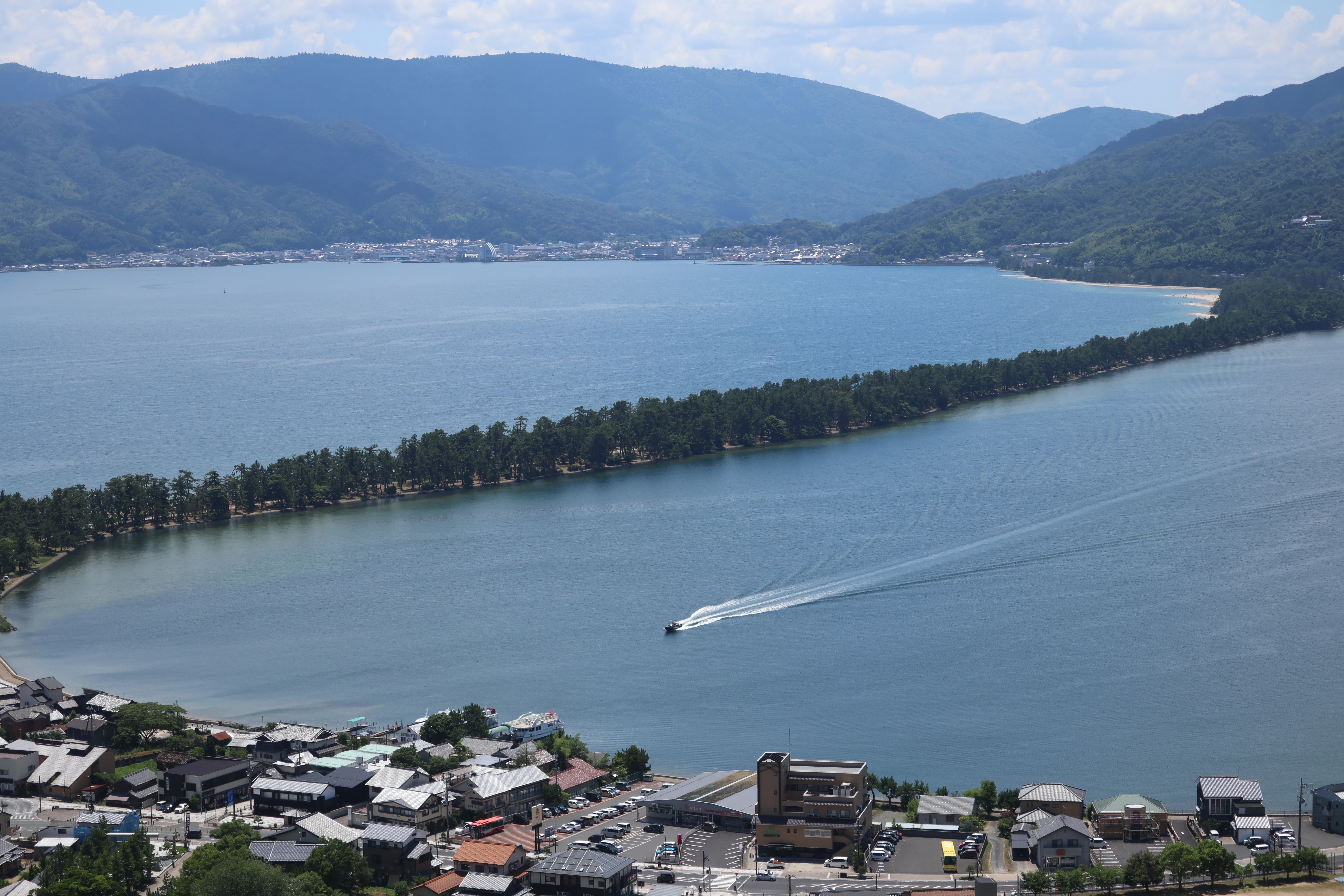 在山上看天桥立